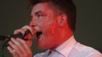 Rotating Leslie  on the BBC Introducing stage
