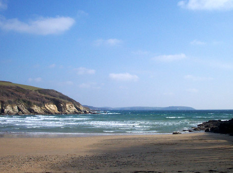 Maenporth beach