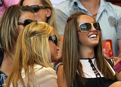 Coleen Mcloughlin, Alex Curran and Elen Rives
