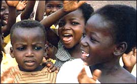 Pic: Children in Ghana
