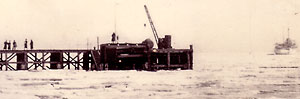 Winter at Wei Hai Wei on the north coast of China in 1930s.