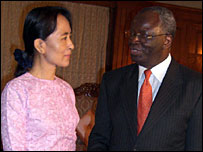 Bà Suu Kyi gặp Đặc phái viên LHQ Sambari