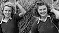Land girls on a farm