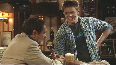 Ben and Nick in the pub