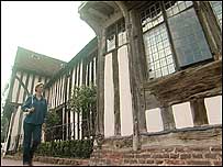 Timber framed house