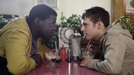 Daniel Kaluuya and Iain De Caestecker