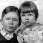 Henry, 11 years old and Jean, 5 years old taken in 1944. Henry, 11 years old and Jean, 5 years old taken in 1944.