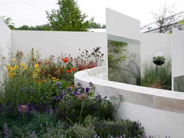 New Hall Garden at Chelsea Flower Show