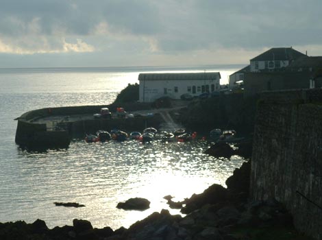 Coverack harbour