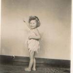 Jennifer Wilson dancing as a fairy at dancing school Burnham  1938-39