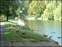 The river Cam at Jesus Green