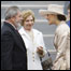 Presidente Lula, a primeira dama e a princesa Victoria da Suécia
