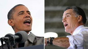 Các ứng viên Obama và Romney