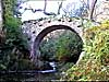 View Foley's Bridge and the inscribed stone boulder