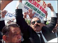 وانا کارروائی پر وکلاء کا احتجاج