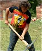 Project leader Steve Spreadborough