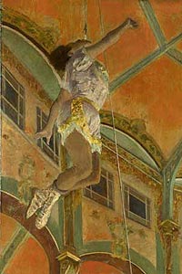 Image: Miss La La at the Cirque Fernando, Copyright 2000, The National Gallery, London