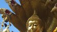 Statue of smiling Buddha