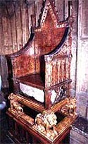 Image of the Coronation chair
