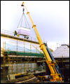 Construction work at the new No. 8 Community Arts Centre