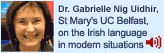 Image of Dr Gabrielle Ní Guidhir