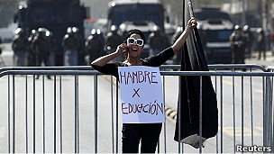 Estudiante chilena