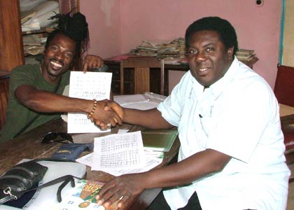 Mr Kafui and Ras