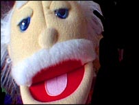 Pat Gutteridge's puppet