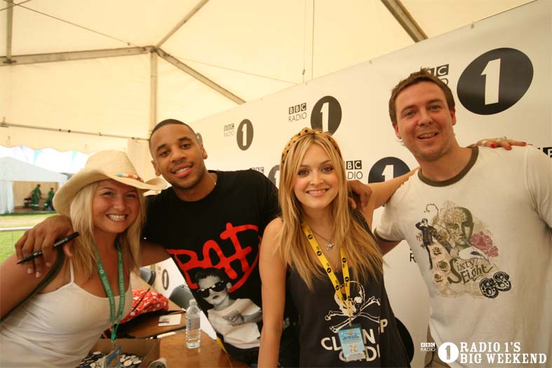 Signing sessions with Fearne and Reggie
