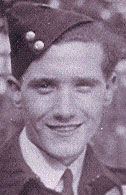 Ron Goodhand during the war Ron Goodhand during the war