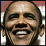 Barack Obama depois de anunciar a candidatura, em fevereiro de 2007