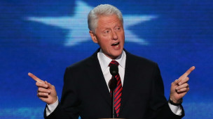 Bill Clinton phát biểu tại Đại hội Đảng Dân chủ