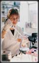 Dr Lorraine Young at the Roslin Institute laboratories