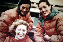 Antonia Deacock, Anne Davies and Eve Sims