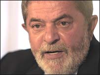 O presidente Luiz Inácio Lula da Silva 