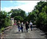 Walking past the engineering site