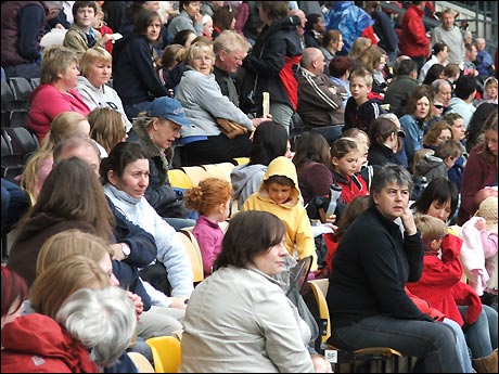 The crowd at the 10k