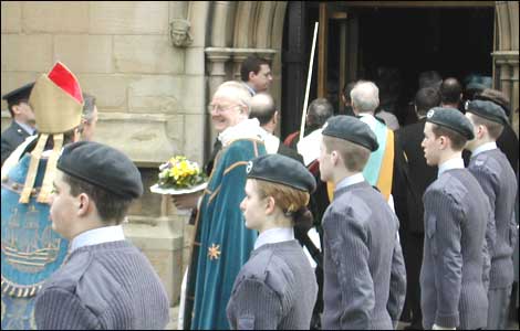 royal maundy service, wakefield, 2005