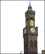 Bradford City Hall - clock tower
