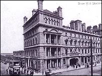 Early 20th century postcard of Snow Hill Station