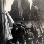Sergeant Ronald Budd and members of the 26th Queens Royal Regiment going to the isle of Capri on board SS Linda 31 March 1946 for a pleasure day out. Sergeant Ronald Budd and members of the 26th Queens Royal Regiment going to the isle of Capri on board SS Linda 31 March 1946 for a pleasure day out.