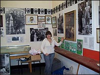 Inside the heritage centre
