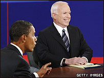 Hai ông Obama và McCain