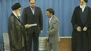 احمدی نژاد - خامنه ای