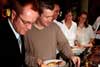 Guests enjoying the food at Karims 