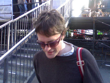 Jason backstage