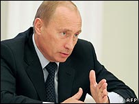 Tổng thống Nga Putin