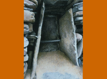 Skara Brae door