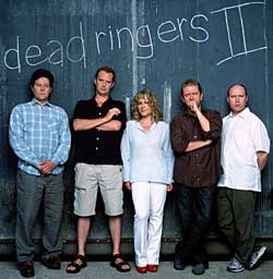 Mark Perry, Phil Cornwell, Jan Ravens, Jon Culshaw and Kevin Connelly