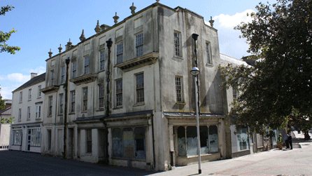 Llanelli House in Llanelli, west Wales